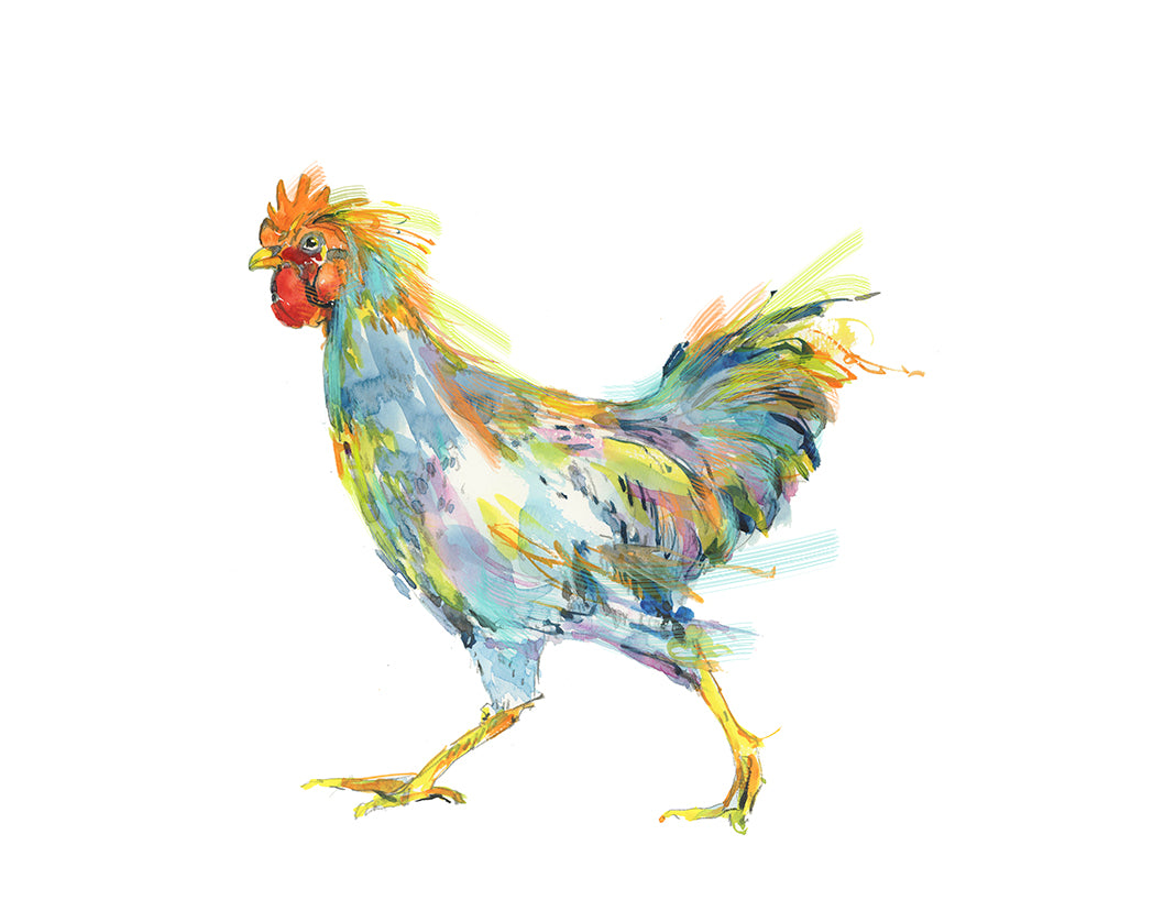 Chicken Run Blue Print